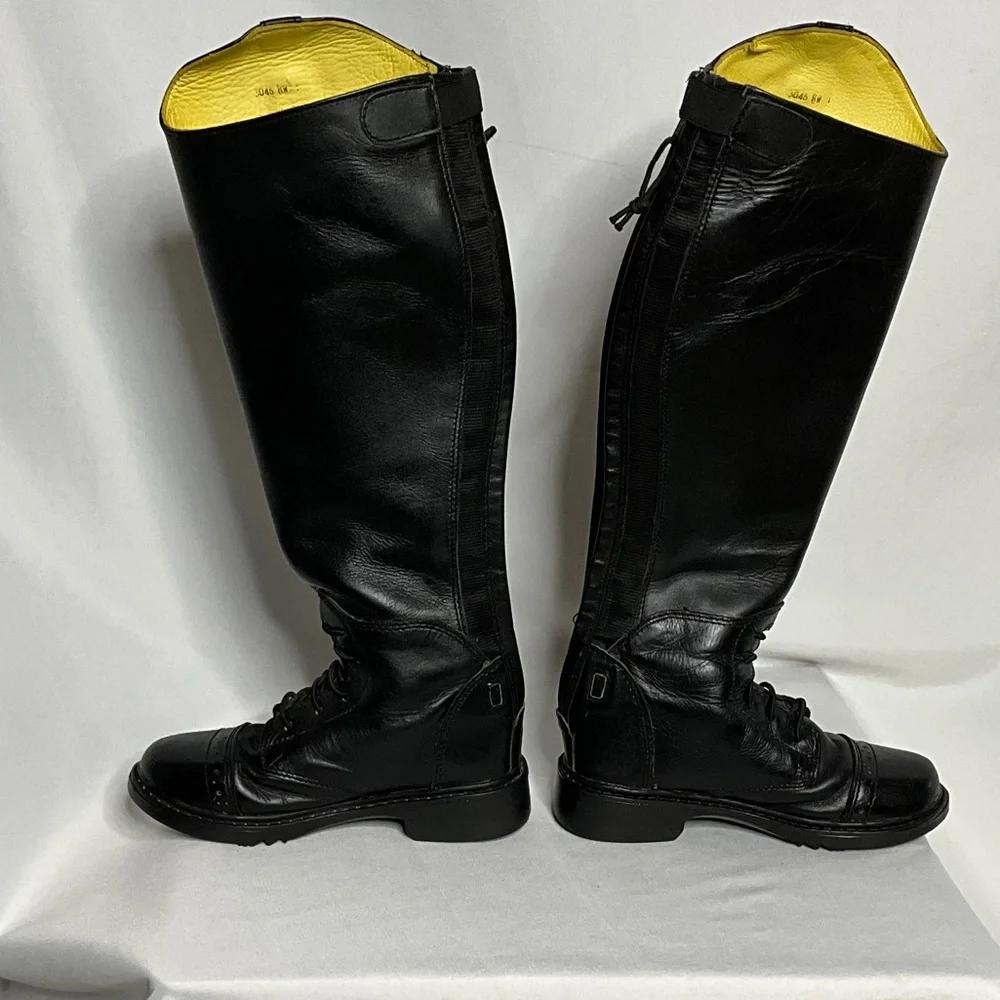 Tuff Rider Kids Black Riding Boots - Picture 2 of 12